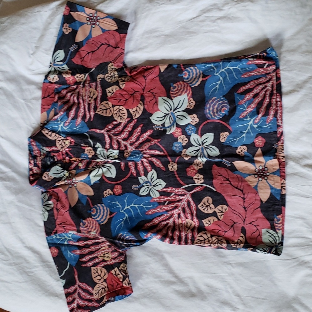 Reyn Spooner Classic Popover Shirt Size Medium